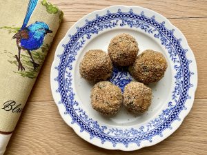 polpette con ricotta e spinaci