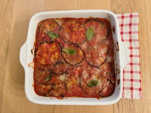 parmigiana di melanzane grigliate
