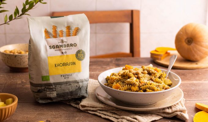 fusilli zucca e ceci