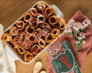 Crêpes crescenza e Speck