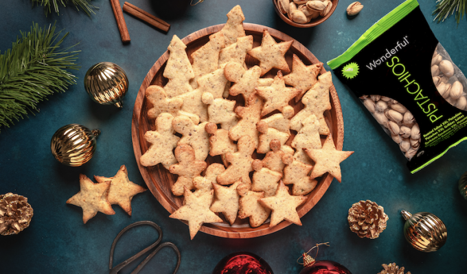 biscotti di natale ai pistacchi