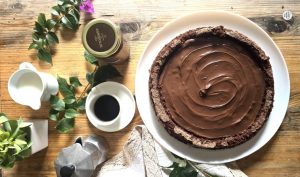 Crostata morbida al caffè e cacao