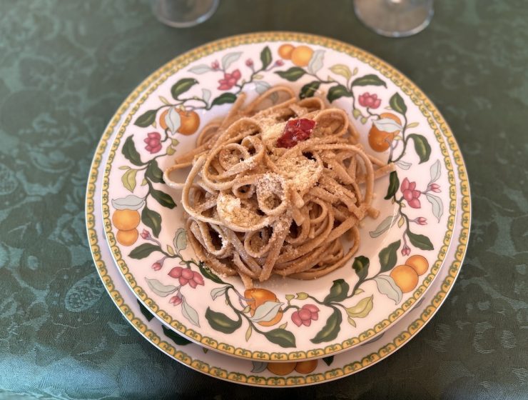 Struncatura calabrese con acciughe e pangrattato