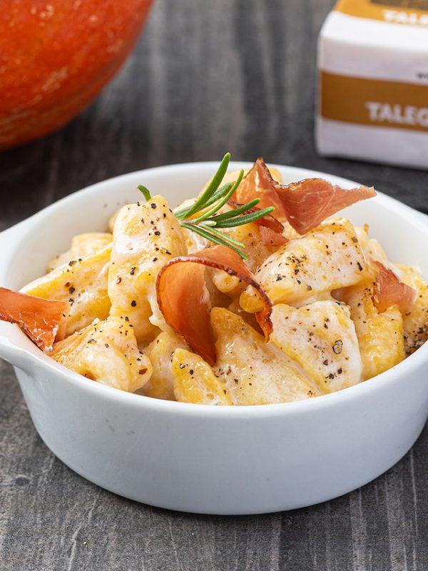 Gnocchi di zucca con Taleggio