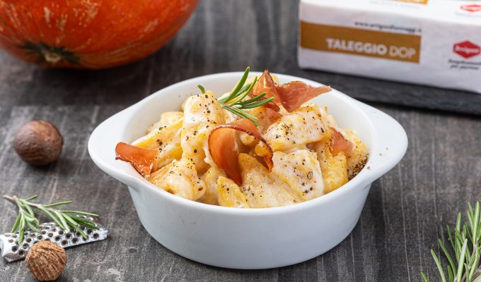 Gnocchi di zucca con Taleggio
