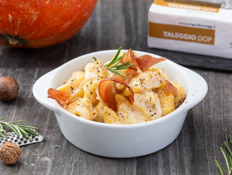 Gnocchi di zucca con Taleggio