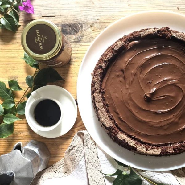 Crostata morbida al caffè e cacao