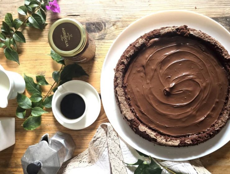 Crostata morbida al caffè e cacao